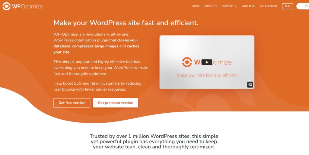 Best WordPress Cache Plugin: WP-Optimize